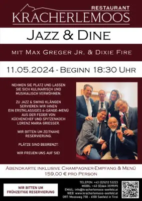 Jazz & Dine Flyer